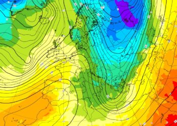 L’ondata di freddo innescata da una saccatura che scende dall’Europa Settentrionale