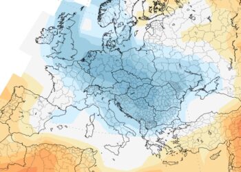 Le anomalie termiche di Aprile 2021 in area europea ed italiana