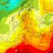 Sotto la spinta di correnti meridionali risale un’isoterma di +14° ad 850 hPa sulla Toscana