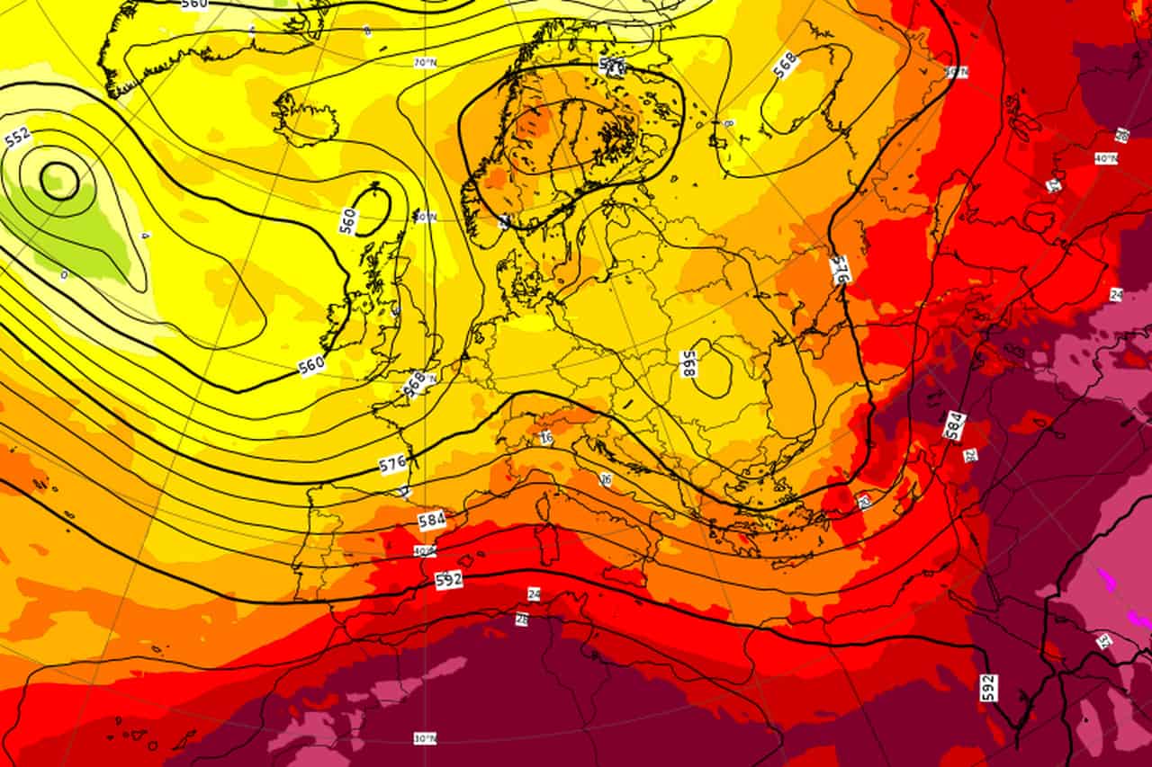 Fase estiva senza eccesso di caldo
