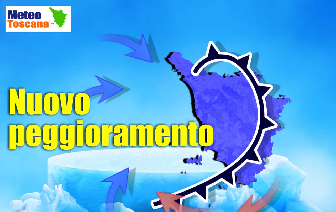 meteo con nuovo peggioramento